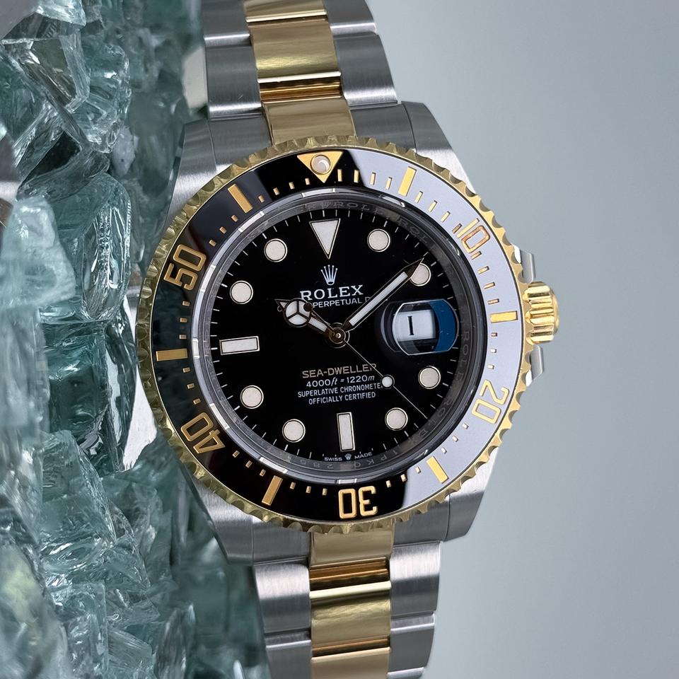 Rolex Sea-Dweller Deepsea 2025 Two Tone Gold Complete Set