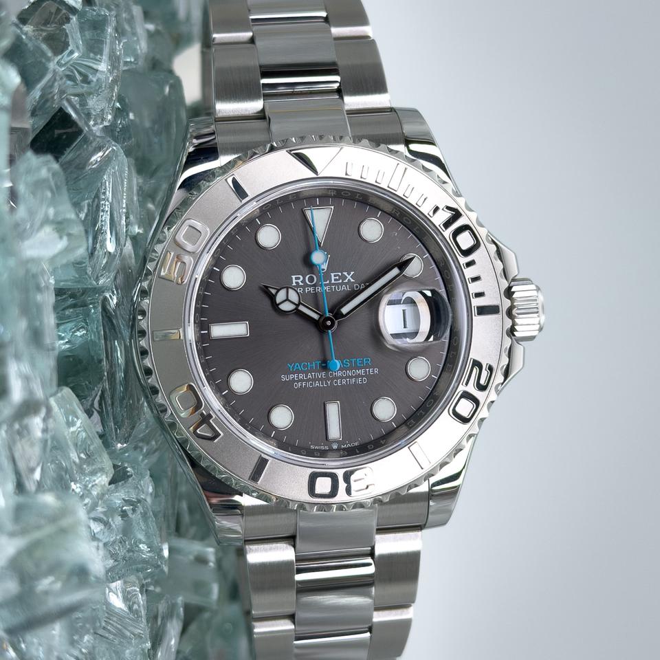 Rolex Yacht-Master 40 Rhodium Dial Full Set