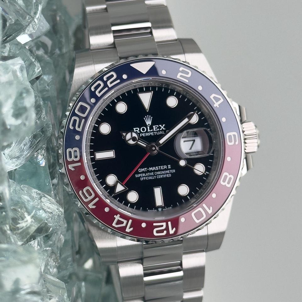 Rolex GMT-Master II Pepsi Oyster Complete Set