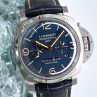 Panerai Luminor Equation Of Time Complete Set Blue Dial Titanium PAM 670