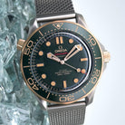 Omega Seamaster Diver 300 M Bronze-Gold Titanium Complete Set