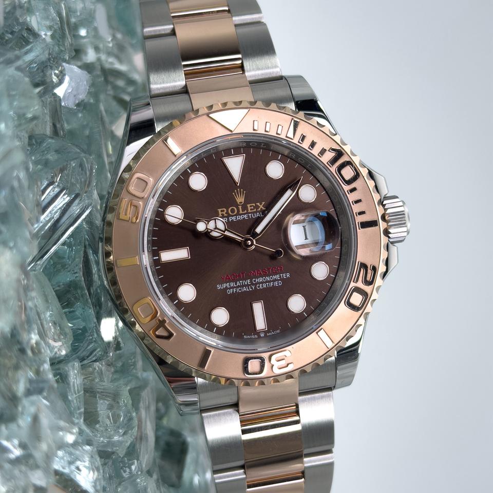 Rolex Yacht-Master 40 Chocolate Dial Complete Set