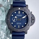 Panerai Submersible Full Set Quarantaquattro Carbotech Blu Abisso PAM01232