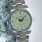 Rolex Oyster Perpetual 41 2026 Pistachio Green Complete Set
